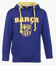 Fc Barcelona Barcelona Navy Blue Hooded Sweatshirts boys