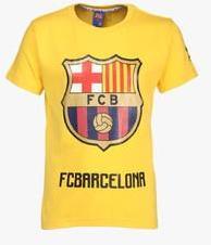 Fc Barcelona Yellow T Shirt boys