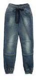 Flying Machine Blue Regular Fit Mid Rise Clean Look Joggers boys