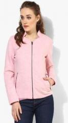 Fort Collins Pink Solid Winter Jacket women