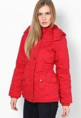 Fort Collins Red Full Sleeve Jacket women