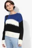 Gas Multi Colourblocked Pullover Sweater women