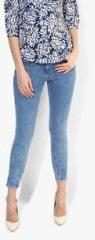 Ginger By Lifestyle Blue Mid Rise Regular Jeans women