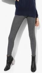 Ginger By Lifestyle Grey Textured Jeggings women
