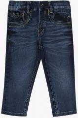 Gini And Jony Blue Mid Rise Regular Fit Jeans boys