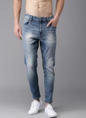 HERE&NOW Men Blue Skinny Fit Mid Rise Clean Look Jeans