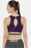 Hrx By Hrithik Roshan Purple Solid Non Wired Lightly Padded Sports Bra women