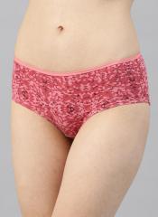 Hrx By Hrithik Roshan Red Abstract Basic Brief women