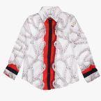 Jc Collection Off White Printed Shirt women
