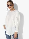 Jc Collection White Solid Blouse women