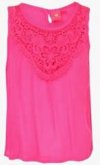 Juniors By Lifestyle Pink Casual Top girls