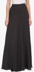 Just Wow Black Solid Palazzo women