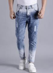 Kook N Keech Marvel Blue Washed Mid Rise Slim Fit Jeans men