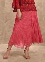 Label Ritu Kumar Pink printed Skirts women