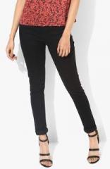 Lee Black Solid High Rise Skinny Fit Jeans women