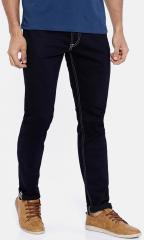 Lee Blue Luke Fit Mid Rise Clean Look Stretchable Jeans men
