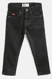 Lee Cooper Black Slim Fit Mid Rise Clean Look Stretchable Jeans boys