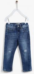 Lee Cooper Blue Mid Rise Jeans girls