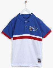 Lee Cooper Blue Polo T Shirt boys