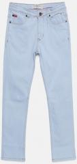 Lee Cooper Blue Slim Fit Mid Rise Clean Look Stretchable Jeans boys