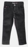 Lee Cooper Girls Black Skinny Fit Mid Rise Clean Look Stretchable Jeans