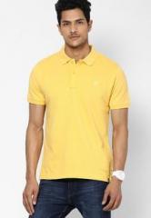 Lee Yellow Polo T Shirt men
