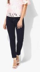 Levis Navy Blue Mid Rise Skinny Fit Jeans women
