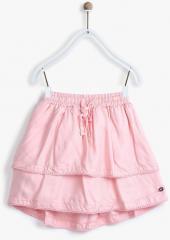 Little Kangaroos Pink Flared Skirt girls