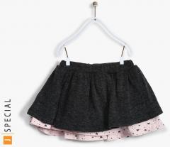 Losan Charcoal Skirts girls