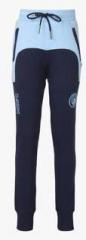 Manchester City Fc Navy Blue Solid Track Pants boys