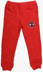 Marvel Spiderman Red Straight Fit Track Pants boys