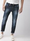 Mast & Harbour Men Blue Skinny Fit Mid Rise Clean Look Stretchable Jeans
