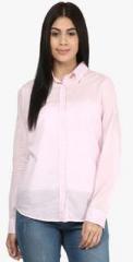 Mayra Pink Printed Shirt women