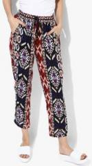 Melange By Lifestyle Multicoloured Printed Coloured Pant women