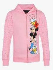 Mickey & Friends Pink Hoodie girls