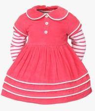 Nauti Nati Pink Casual Dress girls
