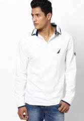 Nautica White Polo T Shirt men