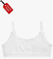 Next Pack Of 3 White Crop Tops girls