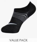 Nike Everyday Plus Ltwt Foot 3Pr Black Socks men