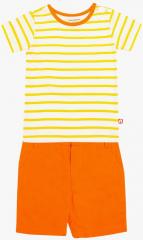 Nino Bambino Multicoloured Striped Shorts Set boys