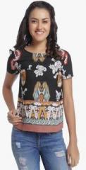 Only Black Printed Blouse women