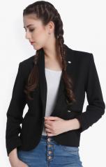Only Black Printed Fitted Blazer women