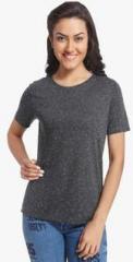 Only Grey Printed T Shirt women