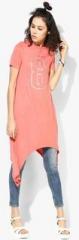 Only Peach Printed Tunic women