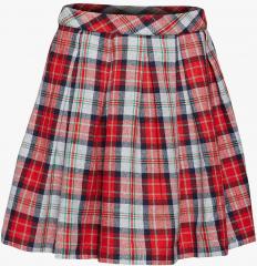 Oxolloxo Multicoloured Checked Skirt girls