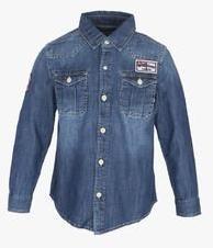 Pepe Jeans Blue Casual Shirt girls