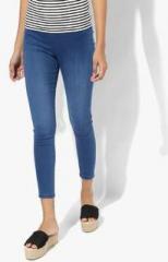 Pepe Jeans Blue Washed Jeggings women