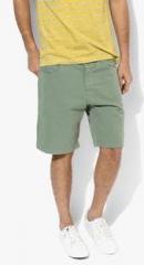 Pepe Jeans Green Solid Shorts men