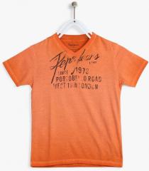 Pepe Jeans Orange Regular Fit T Shirt boys