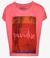 Pepe Jeans Pink Casual Top girls